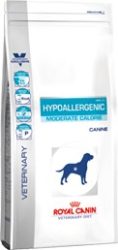 ROYAL CANIN HYPOALLERGENIC MODERATE CALORIE száraz táp kutyának 1,5 kg.